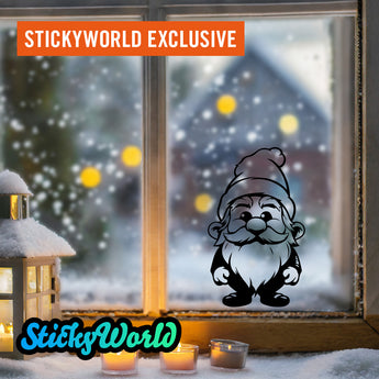 Weihnachtswichtel Sticker StickyWorld Exclusive | Foliensticker in 3 Größen