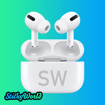 Individueller Sticker "Initialien" für AirPods® PRO